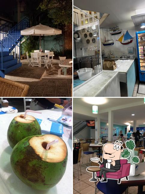 O interior do Néctar da Serra