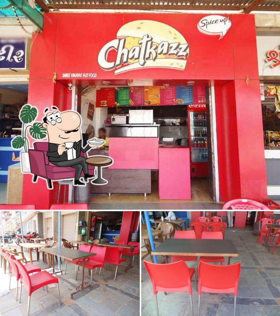 The interior of Chatkazz