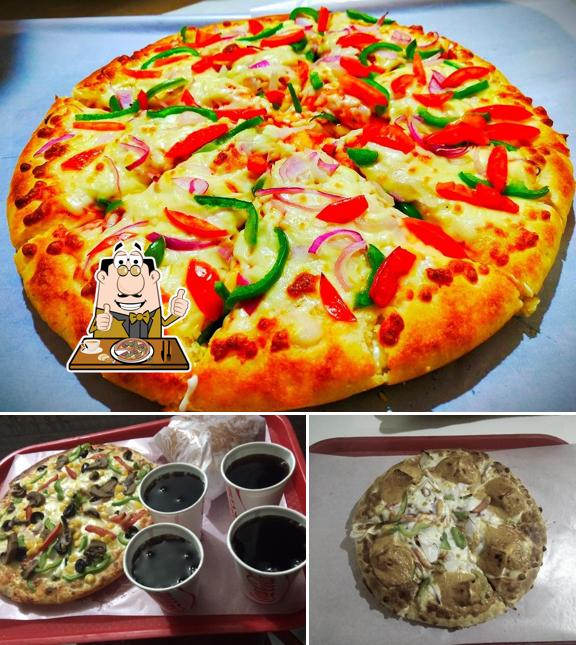 Try out pizza at Delicious Pizza And Multi Cuisine Restaurant