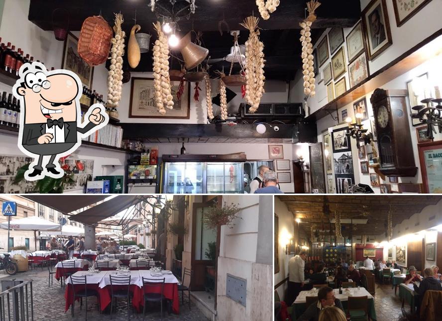 Gli interni di Giggetto