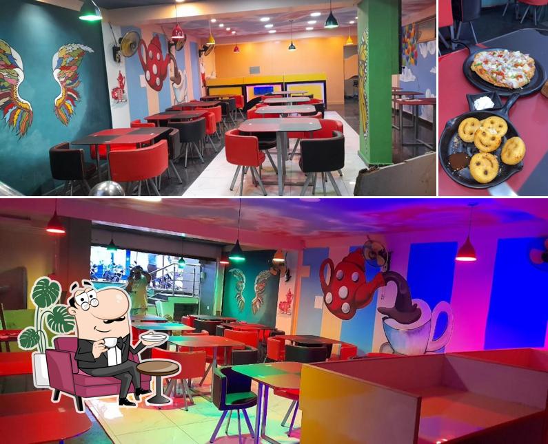 The interior of JOY CAFE