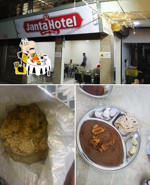Food at Janta Hotel