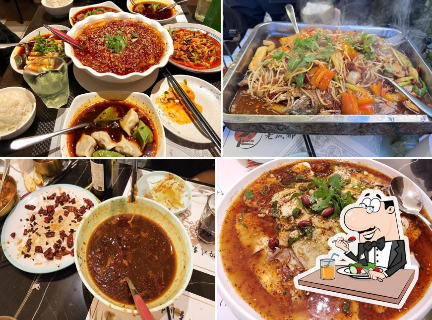 Cibo al Old Chengdu Restaurante Cinese Sichuan