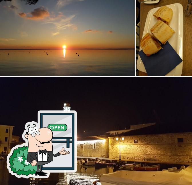 Tra le varie cose da Porto Vecchio Caffè & Apartments si possono trovare la esterno e cibo