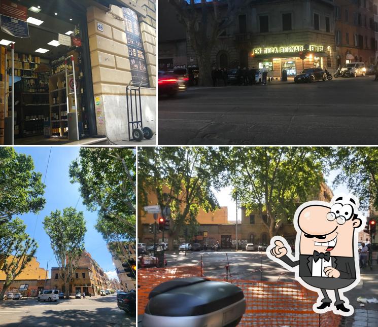 Gli esterni di Enoteca Bernabei Trastevere