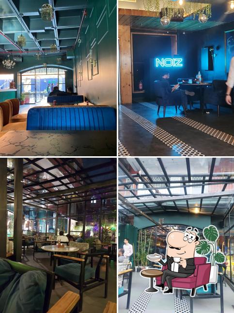 The interior of Noiz Ansal Plaza