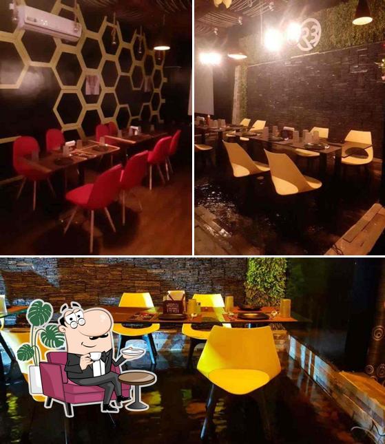 The interior of RAJU GARI BIRYANI THOTA