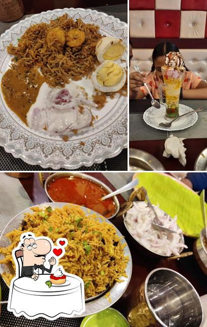 Aasife Biriyani provides a range of desserts