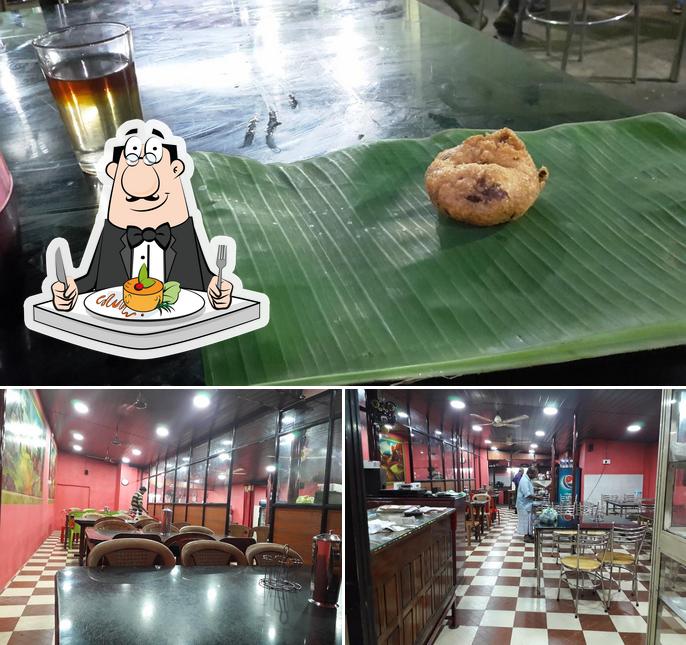 Food at Anandhu Hotel