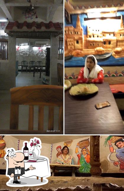 Baati Chokha F.P.L. ( Taste Of Banaras ) is distinguished by dining table and wedding