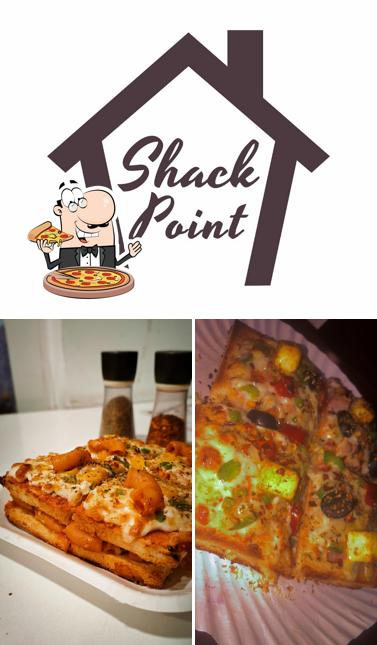 Pick pizza at Cafe Shack Point