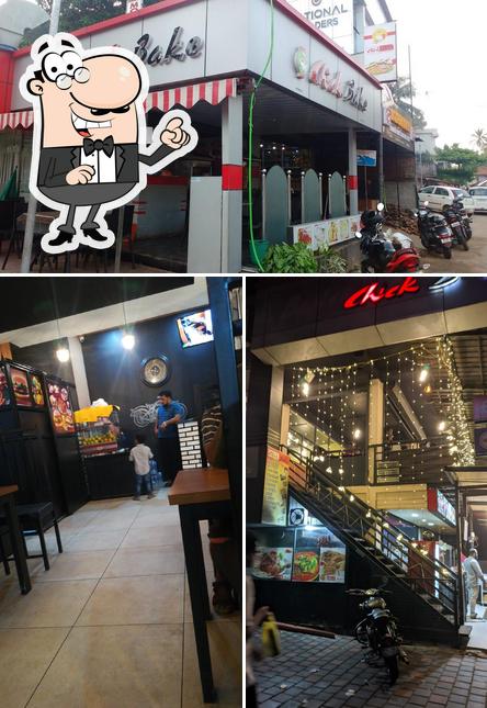 The interior of Chick Bake Atholi