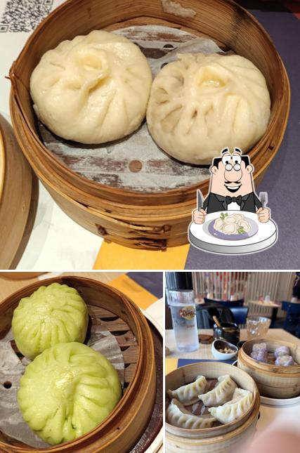 Ravioli cinesi al Clamour Noodle house