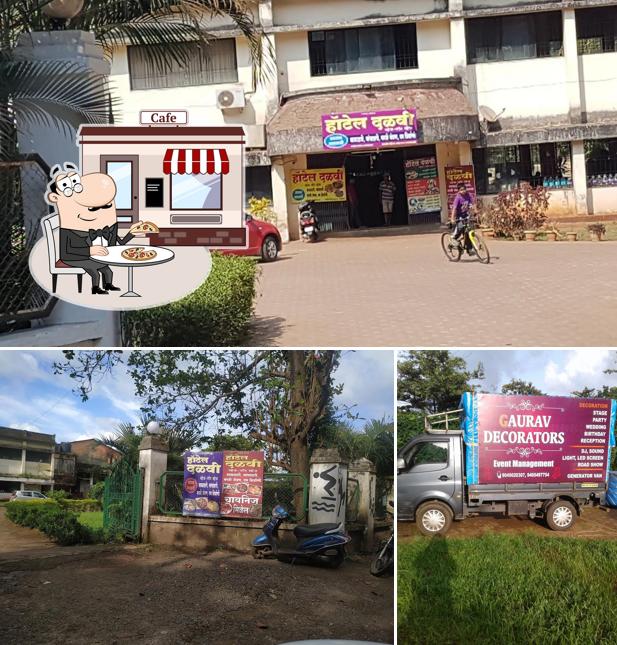 The exterior of Hotel Dalvi