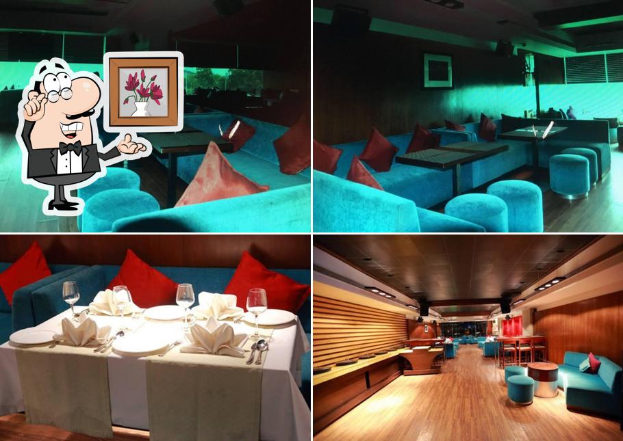 The interior of Machaan