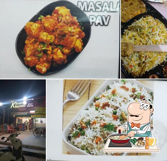 Fried rice at Ramdev's Khana Khazana