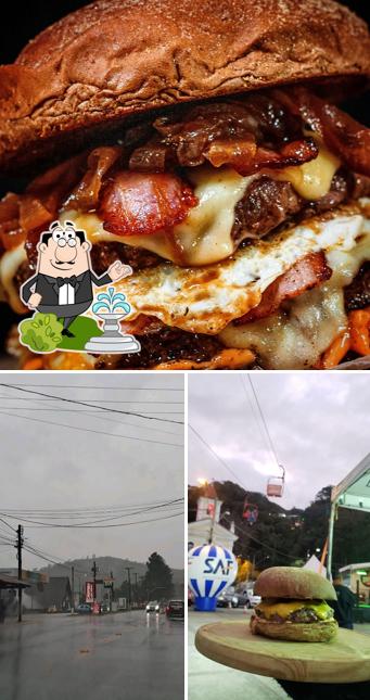 O exterior do Rith's burger