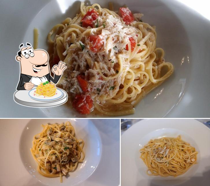 Spaghetti alla carbonara al Trattoria Strassoldo