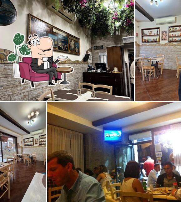 Gli interni di Attanasio