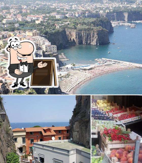 La immagine di esterno e cibo da SORRENTE