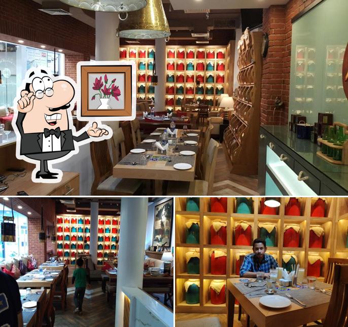 The interior of Anns Signature Bistro