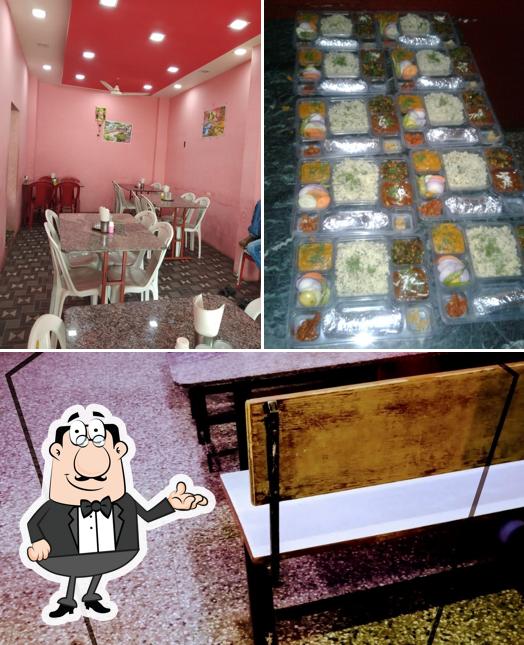 The interior of Baba Ramdev Dhaba