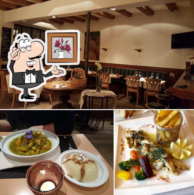 Gli interni di Aux Tanneurs