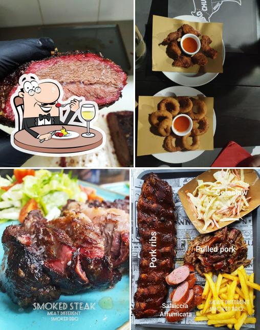 Platti al Meat Different smoked bbq