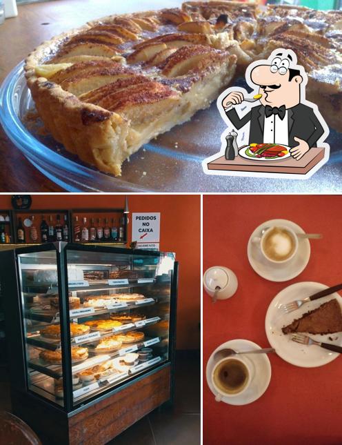 Platos en Café Caramelo