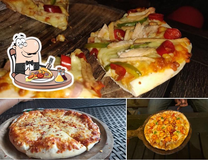 Pick different types of pizza