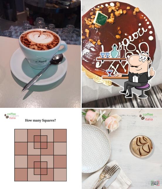 La foto della interni e cibo di Coffee Cream