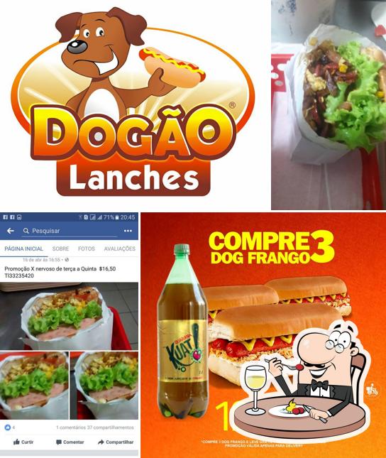 Comida em Dogão Lanches