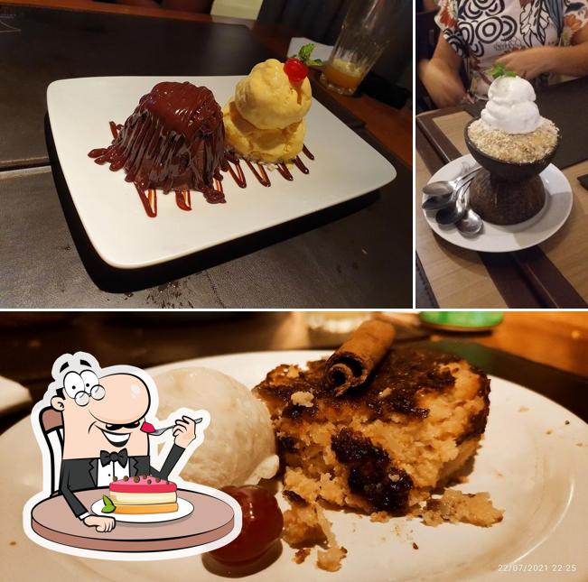 Desfrute de uma das sobremesas