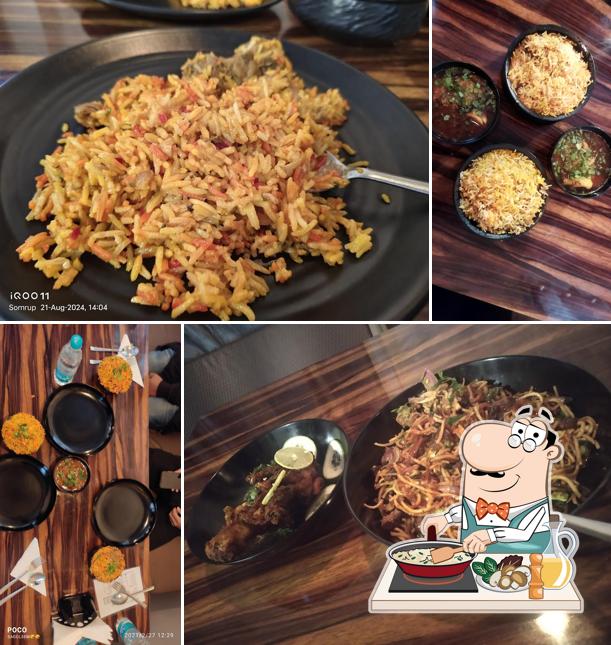 Fried rice at Bawarchi Kafyh