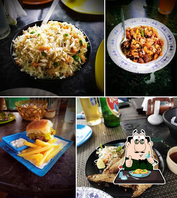 Food at Lake View Bar and Restaurant