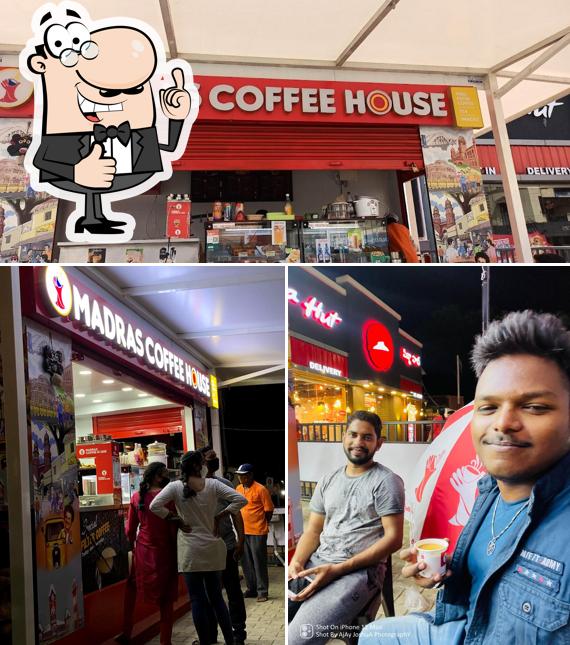 Look at the picture of Madras Coffee House