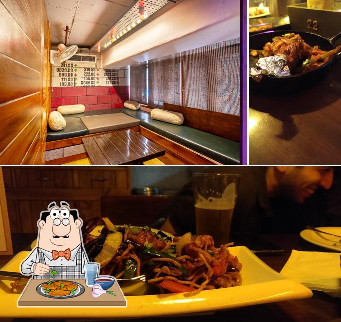 Chicken wings at Vapour Bar Exchange