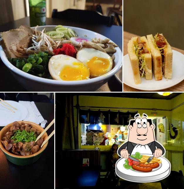 Comida em Ajin Izakaya