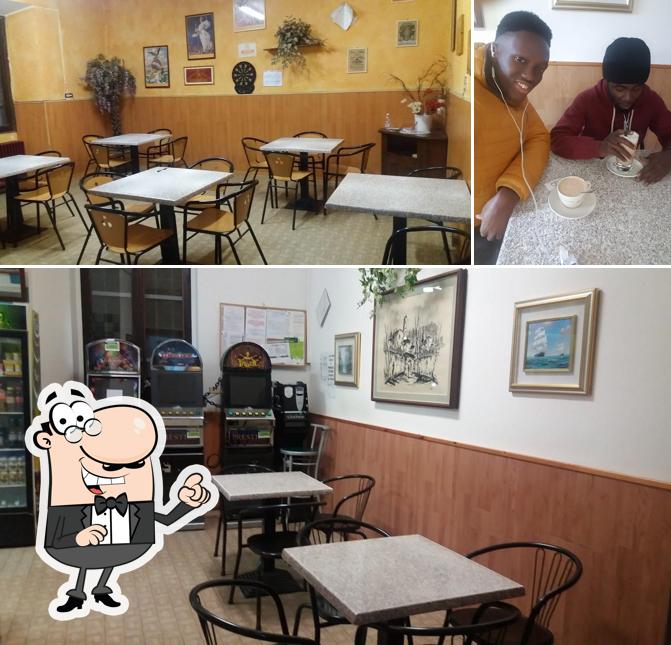 Gli interni di Bar al Tramezzino