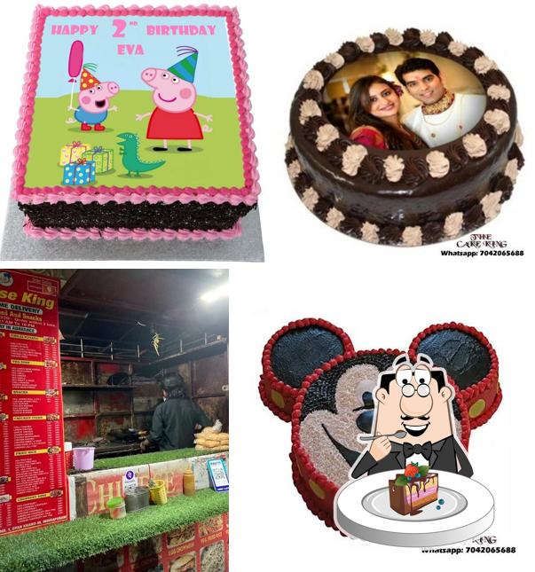 Chocolate cake at Chinese King