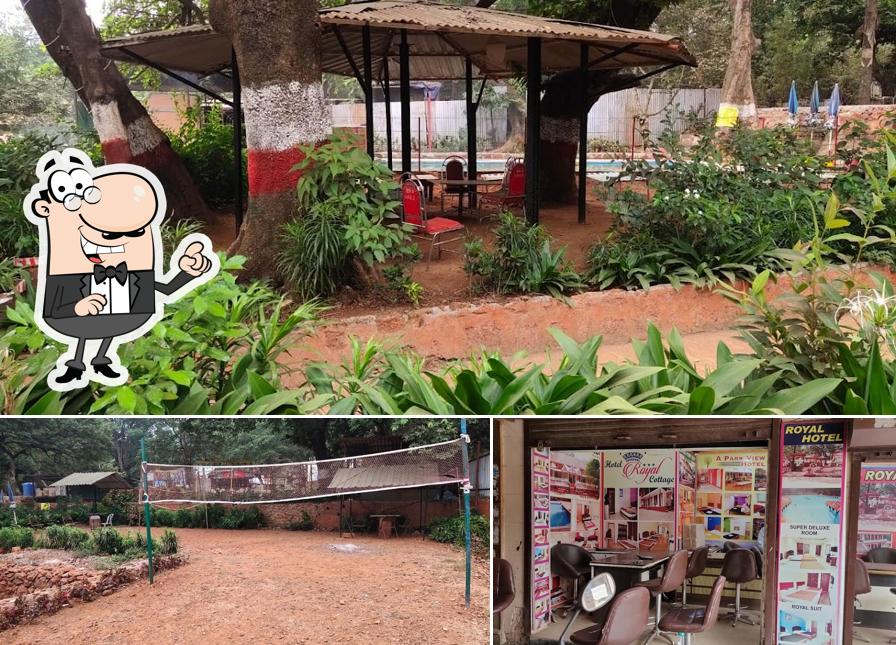 The exterior of Hotel Park View Matheran