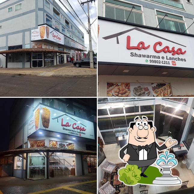 La casa shawarma e lanches