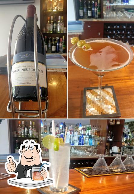 Try a drink from the menu