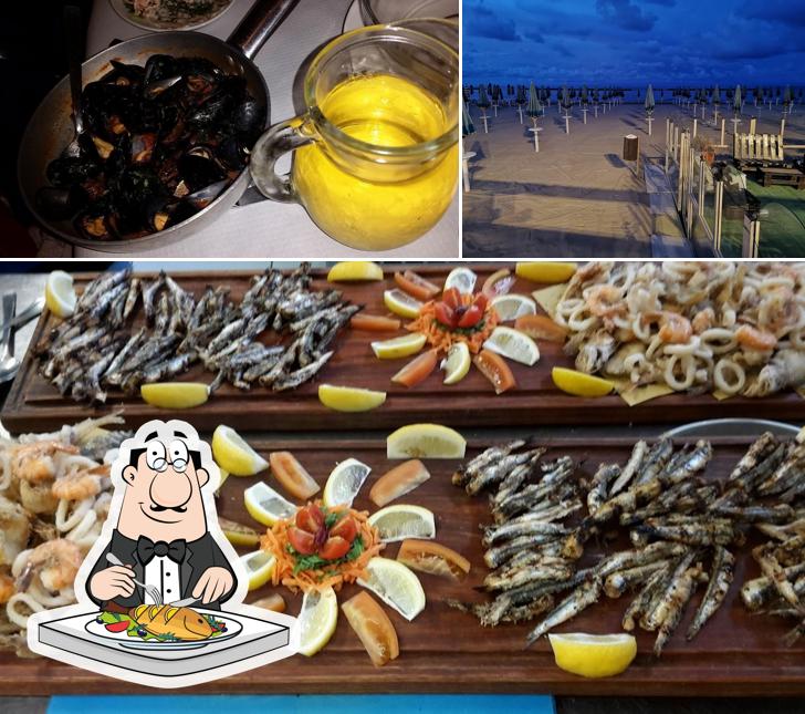 Ristorante Pizzeria Da Romano offre un menu per gli amanti dei piatti di mare