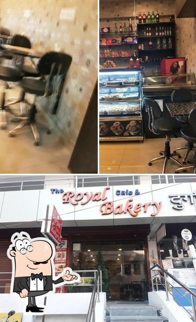 Take a seat at one of the tables at The Royal Cafe & Bakery
