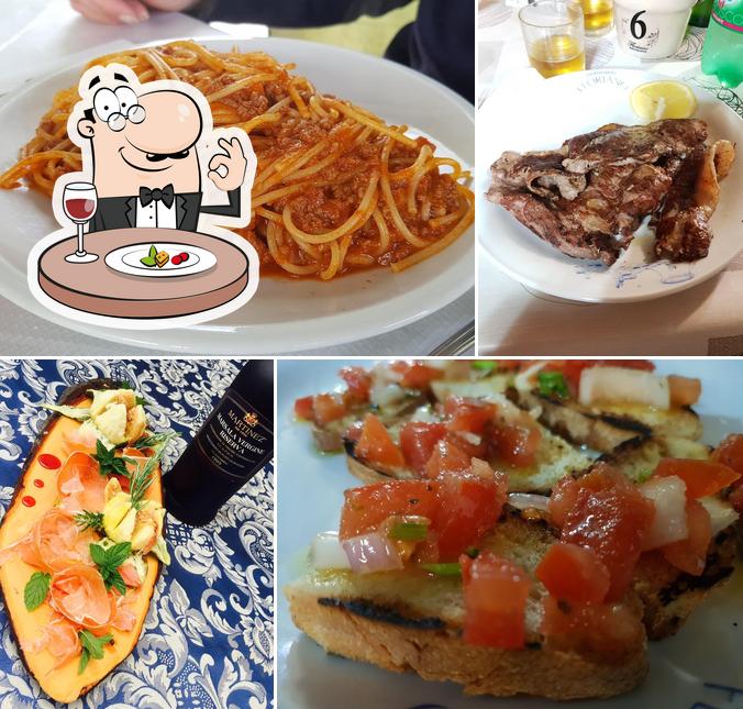 Platti al Ristorante Floriano Caltagirone