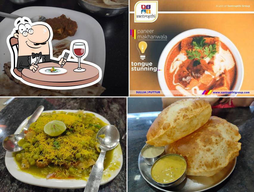 Food at Santhrupthi Multi Cuisine Veg Restaurant