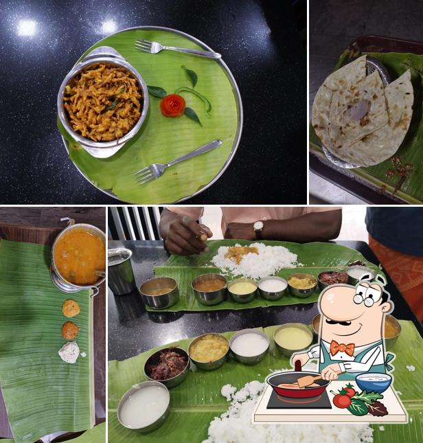 Chicken curry at Sri Annapoorani Veg Restaurant