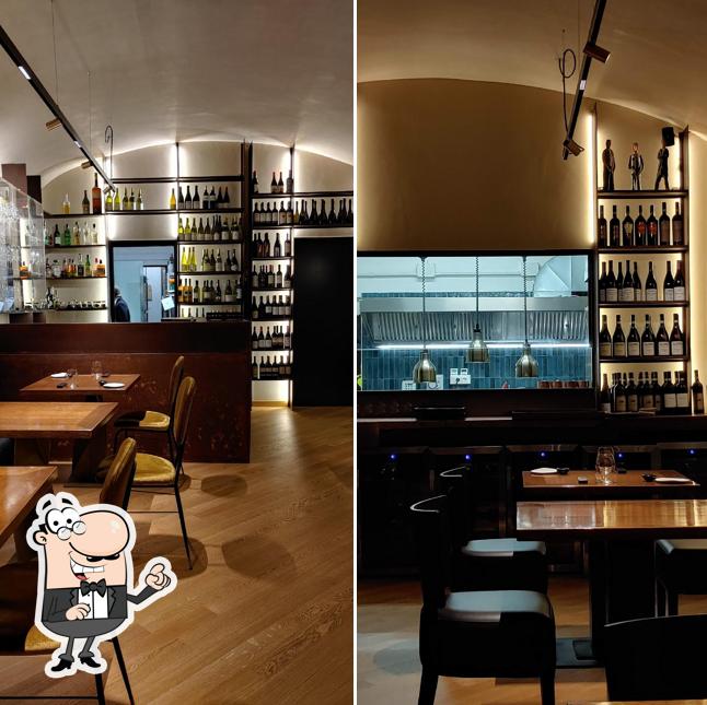 Gli interni di Trigu Restaurant Sassari