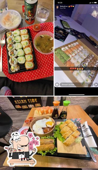 Faites-vous plaisir avec des sushis à Asian Time